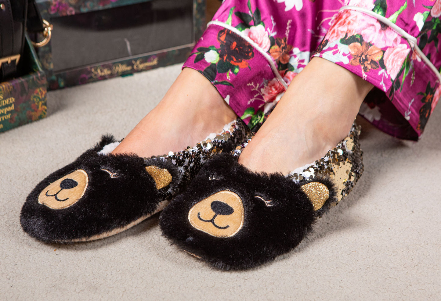 Sequin Cosy Footsies