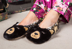 Sequin Cosy Footsies