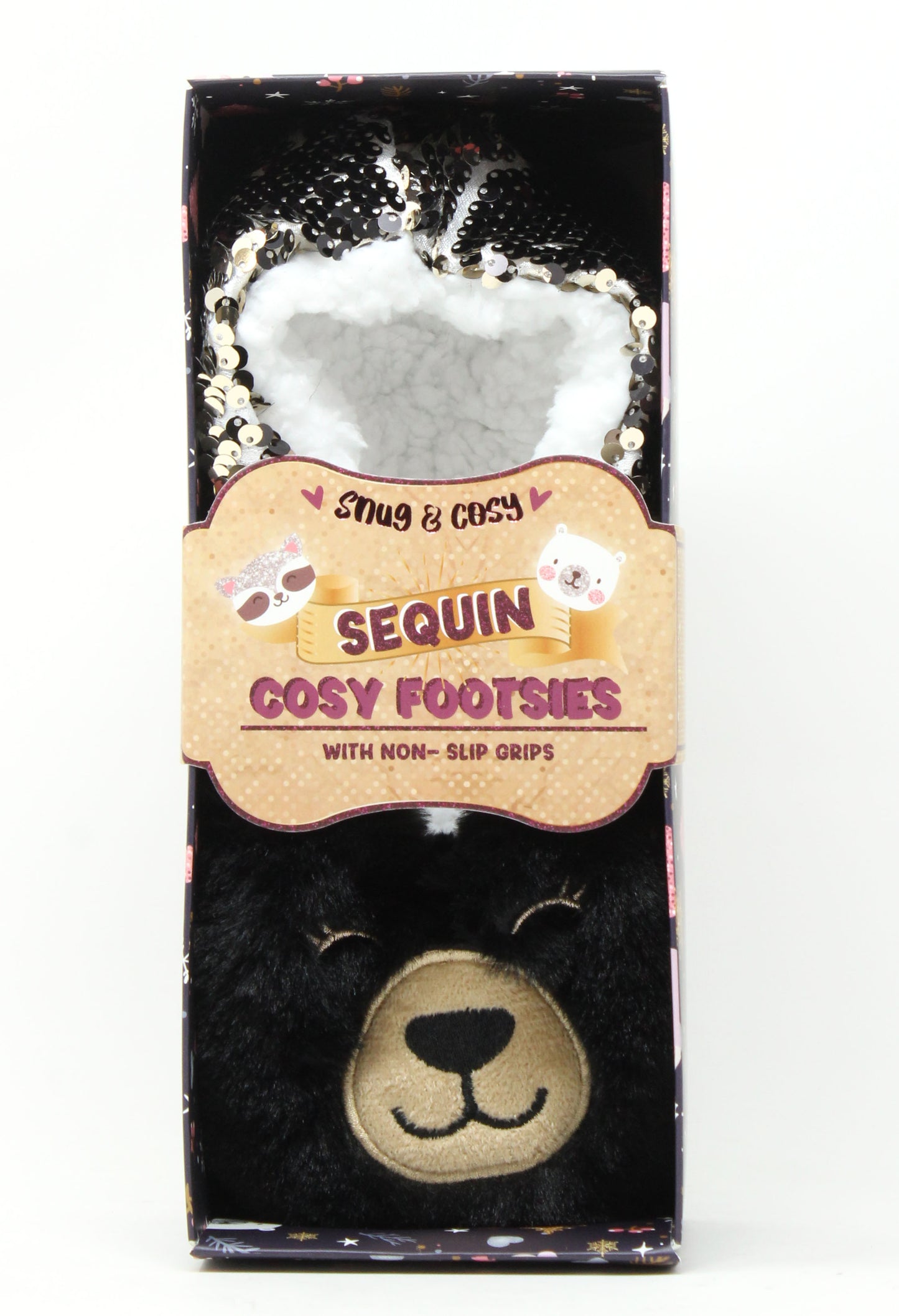 Sequin Cosy Footsies