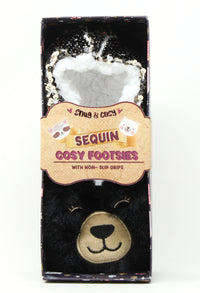 Sequin Cosy Footsies