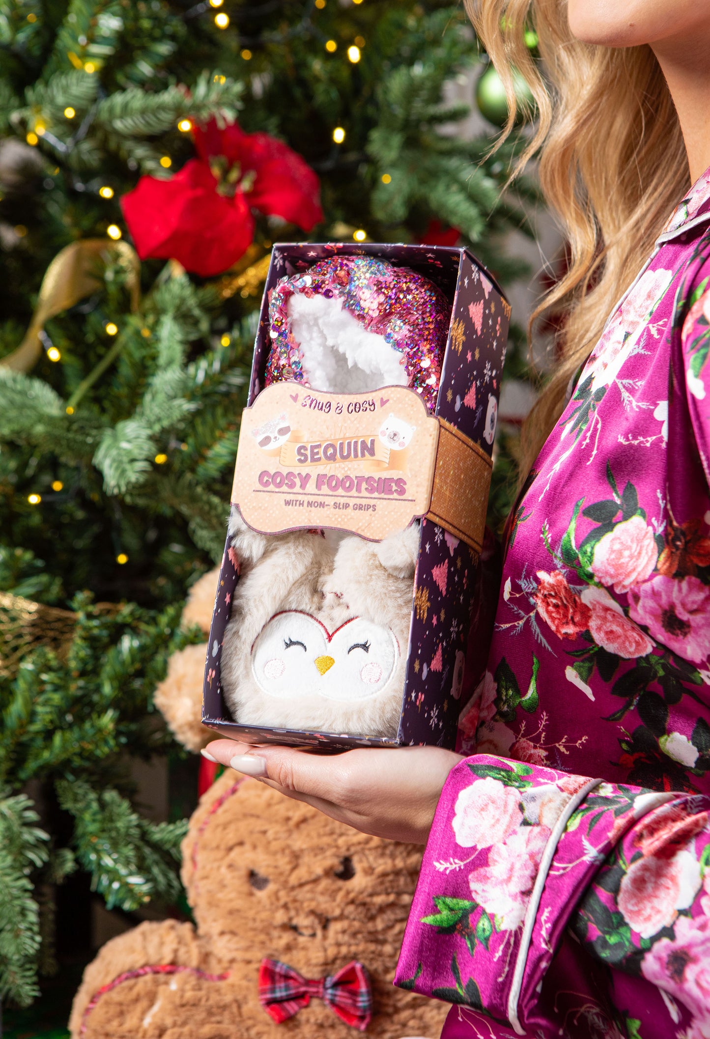 Sequin Cosy Footsies