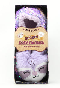 Sequin Cosy Footsies