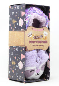 Sequin Cosy Footsies