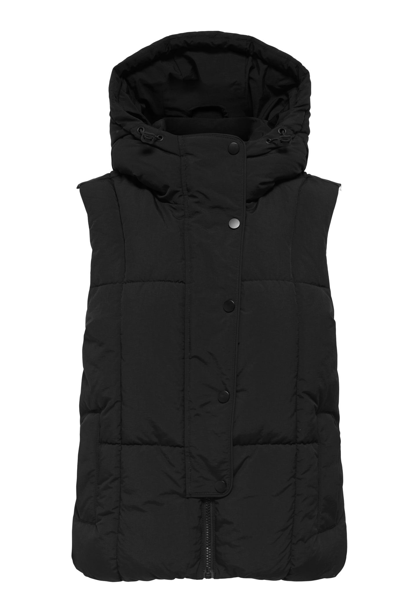 Hooded Quilted Gilet