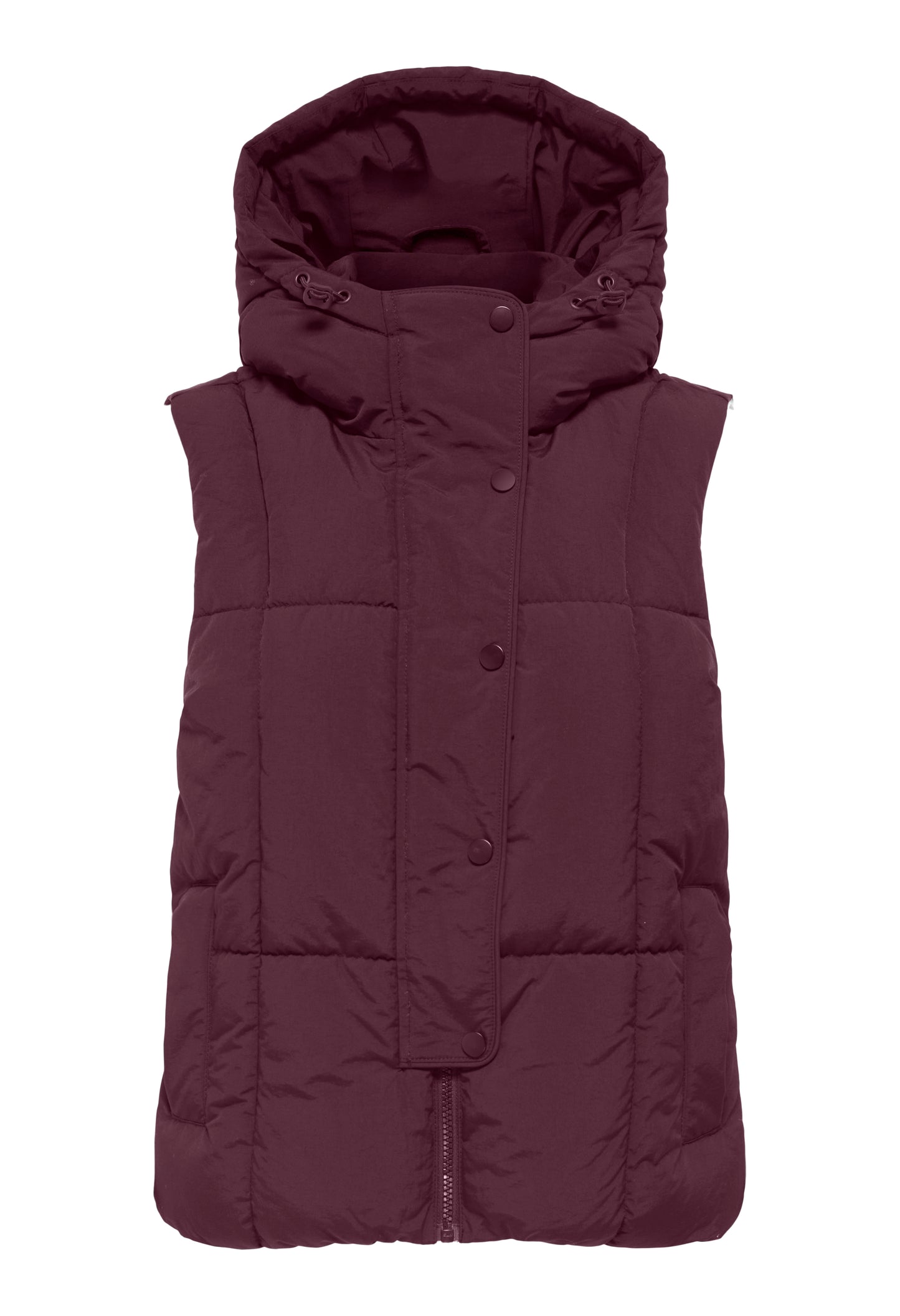Hooded Quilted Gilet
