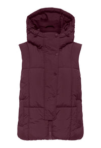 Hooded Quilted Gilet