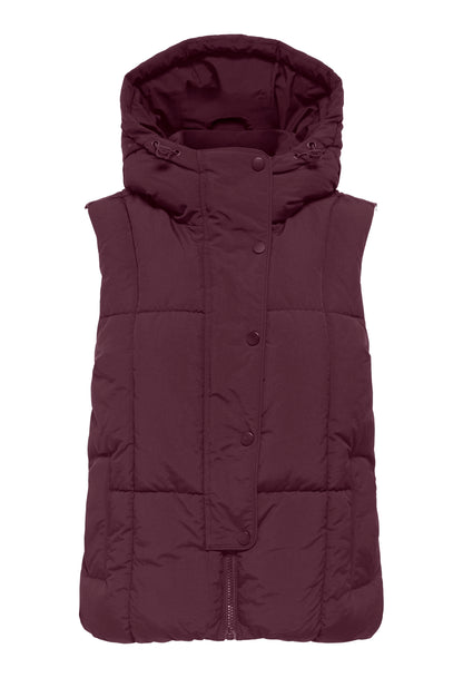 Hooded Quilted Gilet