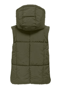 Hooded Quilted Gilet