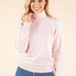 Polo Neck Silk Cashmere Blend Jumper
