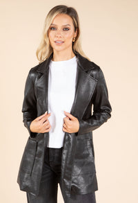 Faux Leather Jacket
