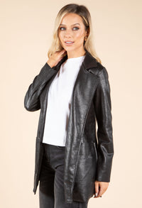 Faux Leather Jacket