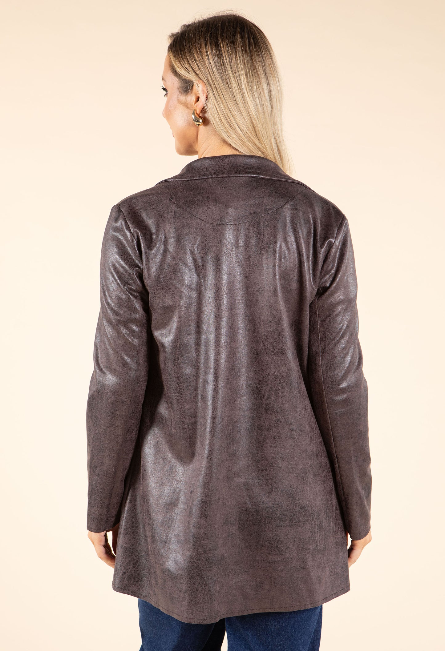 Faux Leather Jacket