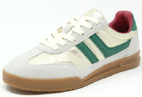 Metallic Stripe Trainer