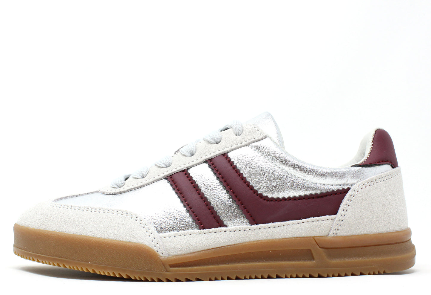 Metallic Stripe Trainer