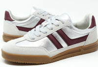 Metallic Stripe Trainer