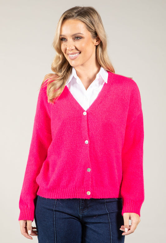 Soft Touch V-Neck Cardigan
