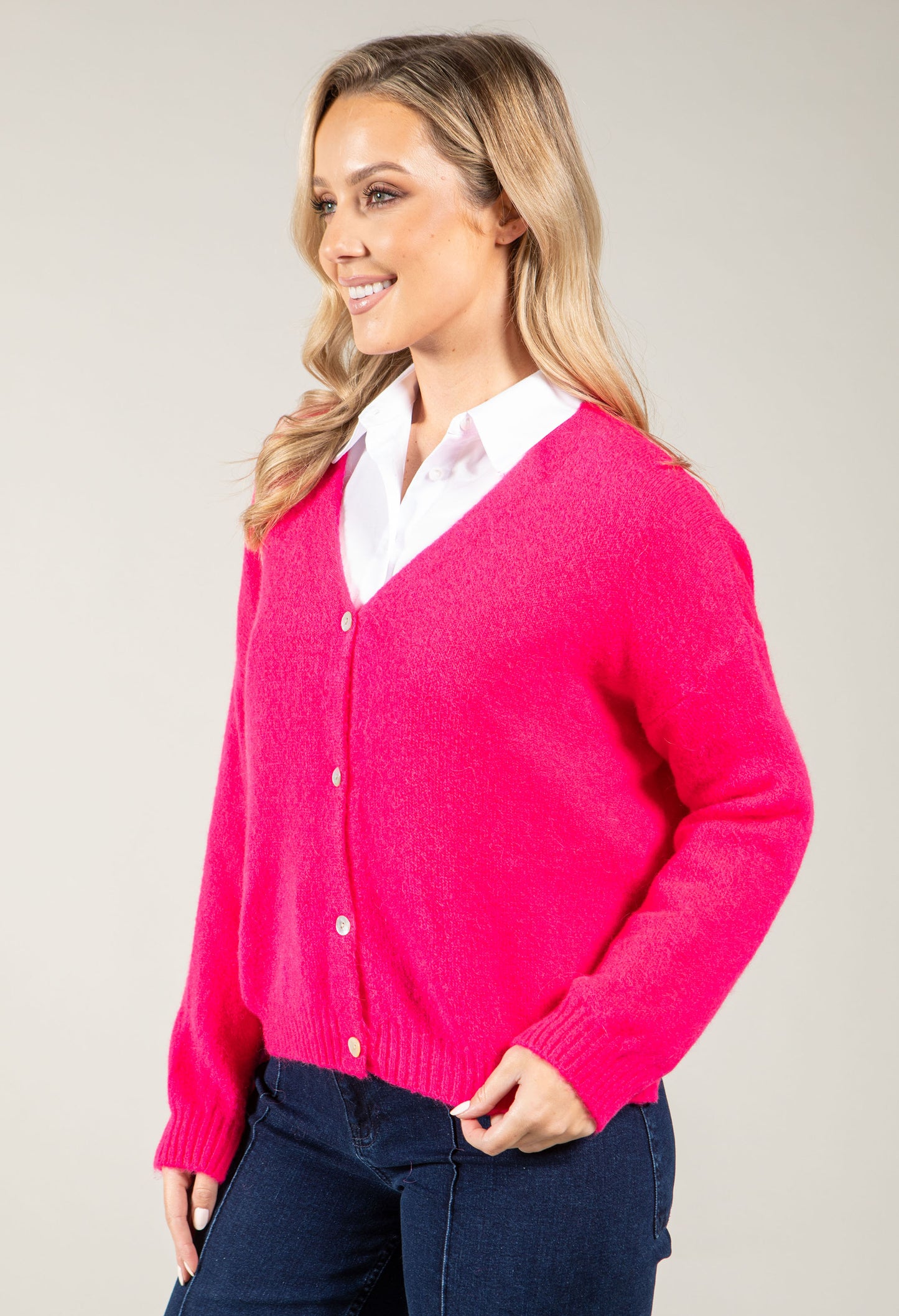 Soft Touch V-Neck Cardigan