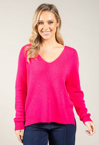 V-Neck Soft Touch Jumper