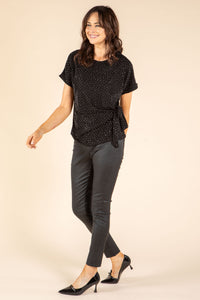 Diamante Side Knot Top