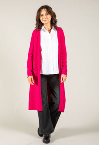 Fine Knit Longline Cardigan