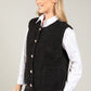 Boucle Wool-Alpaca Blend Waistcoat