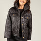 Quilted Button Detail Jacket