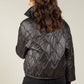 Quilted Button Detail Jacket