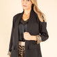 Leopard Open Blazer