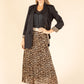 Leopard Open Blazer