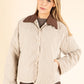 Corduroy Quilted Jacket