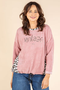 Vintage Soft Touch Longline Jumper