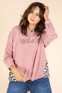 Vintage Soft Touch Longline Jumper