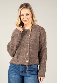 Collared Knit Cardigan