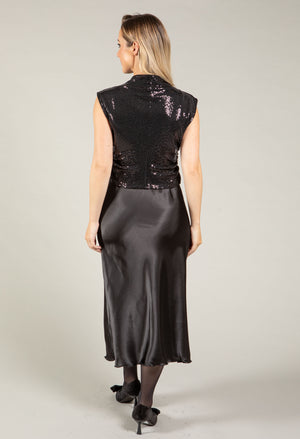2 in 1 Sequin Dress