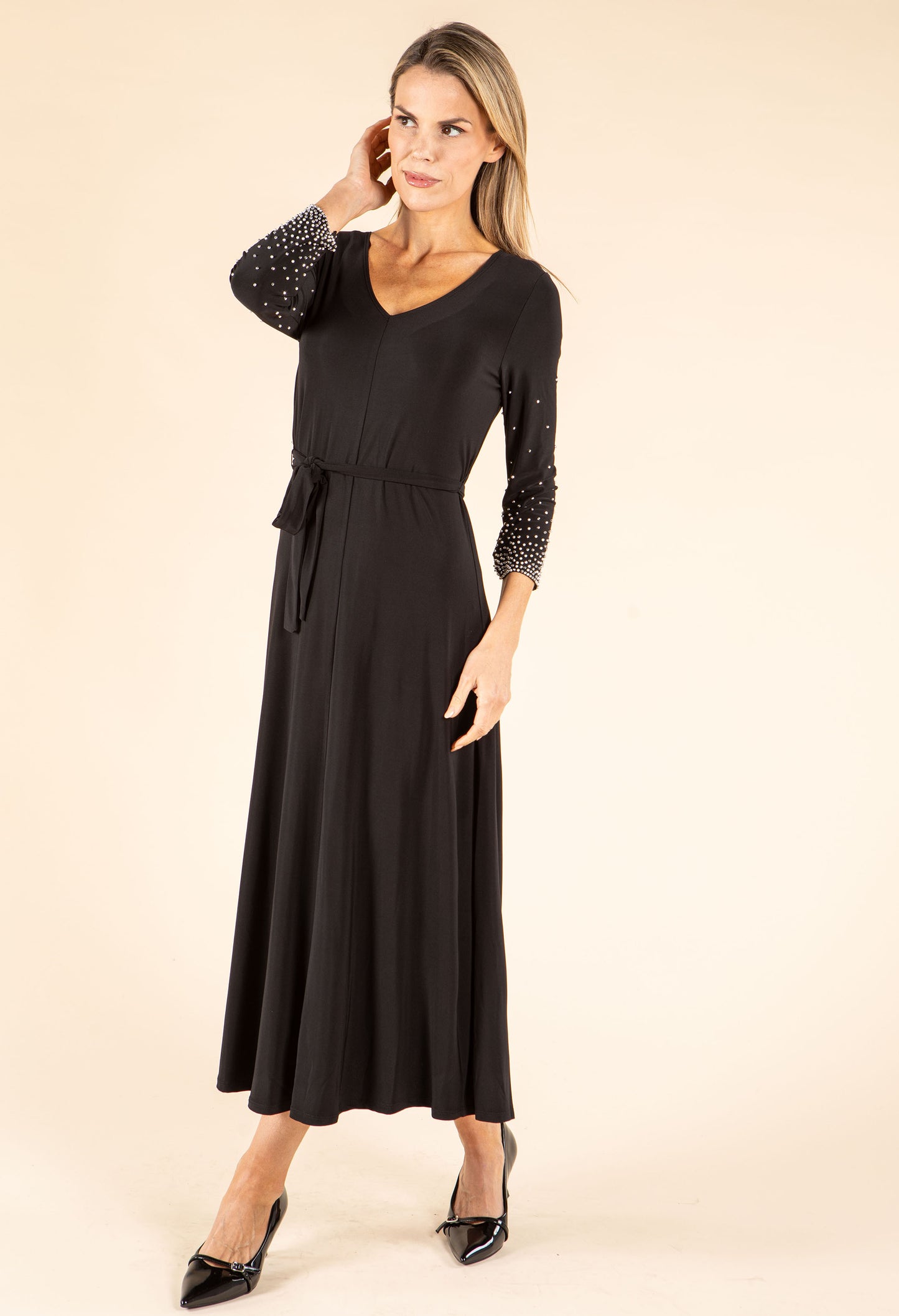 Diamond & Pearl Midi Dress