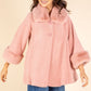 Faux Fur Trim Coat