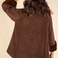 Faux Fur Trim Coat