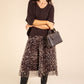 Aurora 2 in 1 Knit & Plisse Leopard Dress