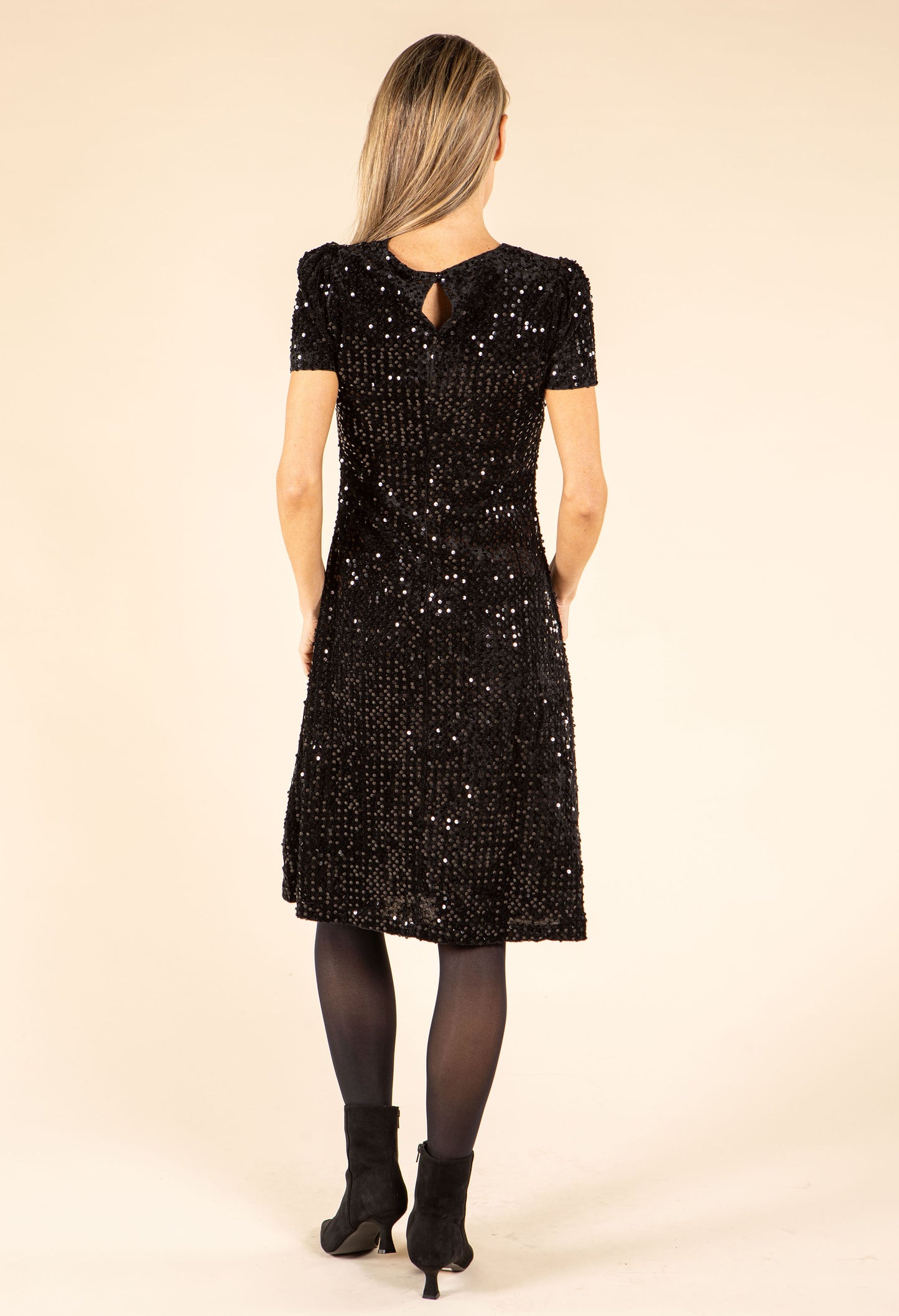Velvet Sequin Dress
