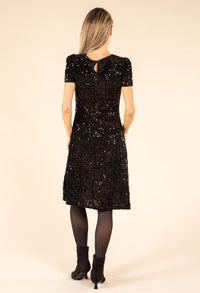 Velvet Sequin Dress