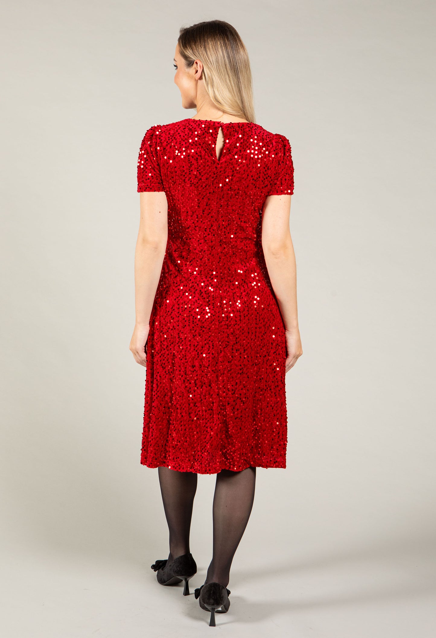Velvet Sequin Dress