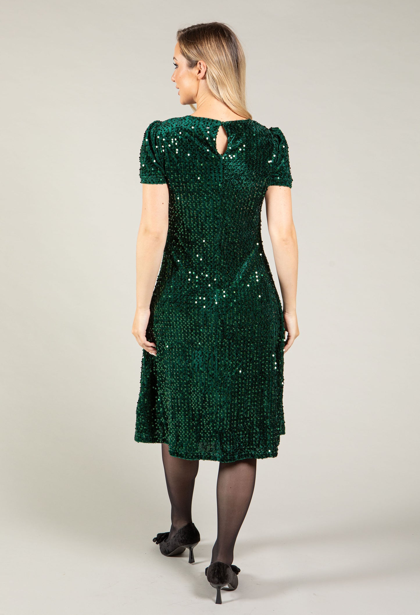Velvet Sequin Dress