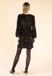 Velvet Sequin Dress