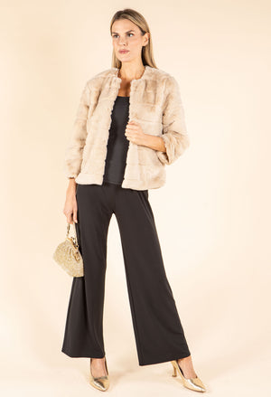 Faux Fur Jacket