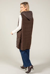 Soft Boucle Longline Gilet
