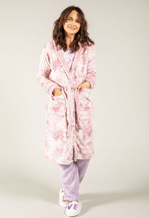 Luxury Hooded Dressing Gown