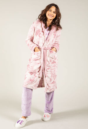 Luxury Hooded Dressing Gown