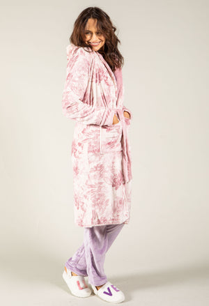 Luxury Hooded Dressing Gown