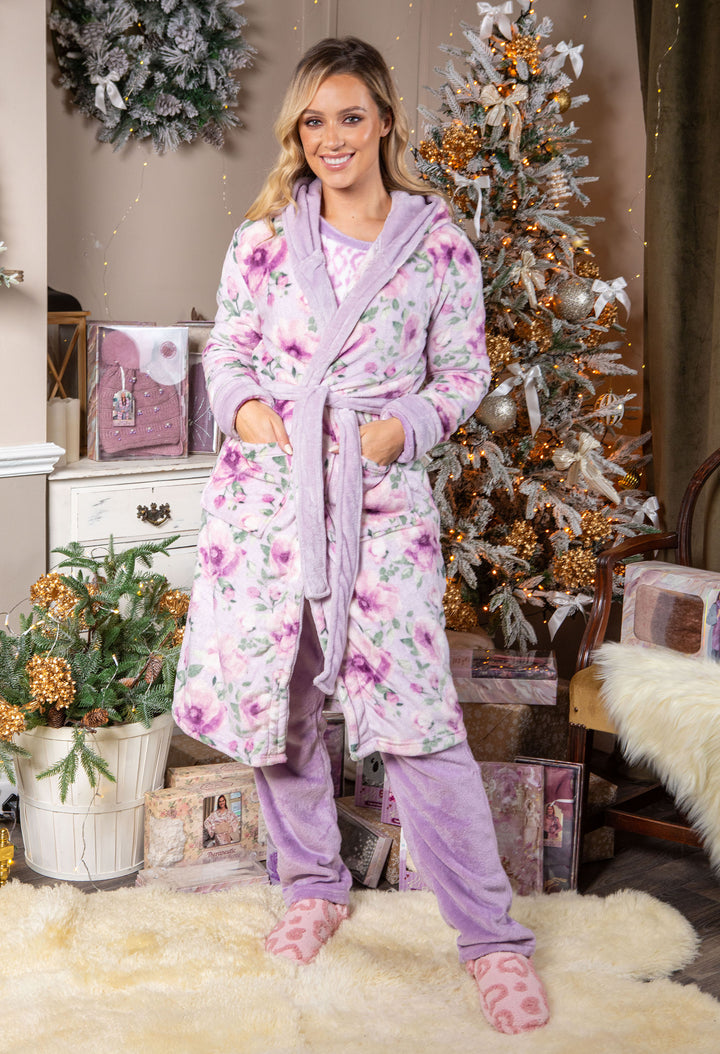 Luxury Hooded Dressing Gown