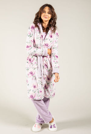Luxury Hooded Dressing Gown